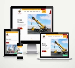 Vinç Firma Hazır Site Paketi Soft Crane v5